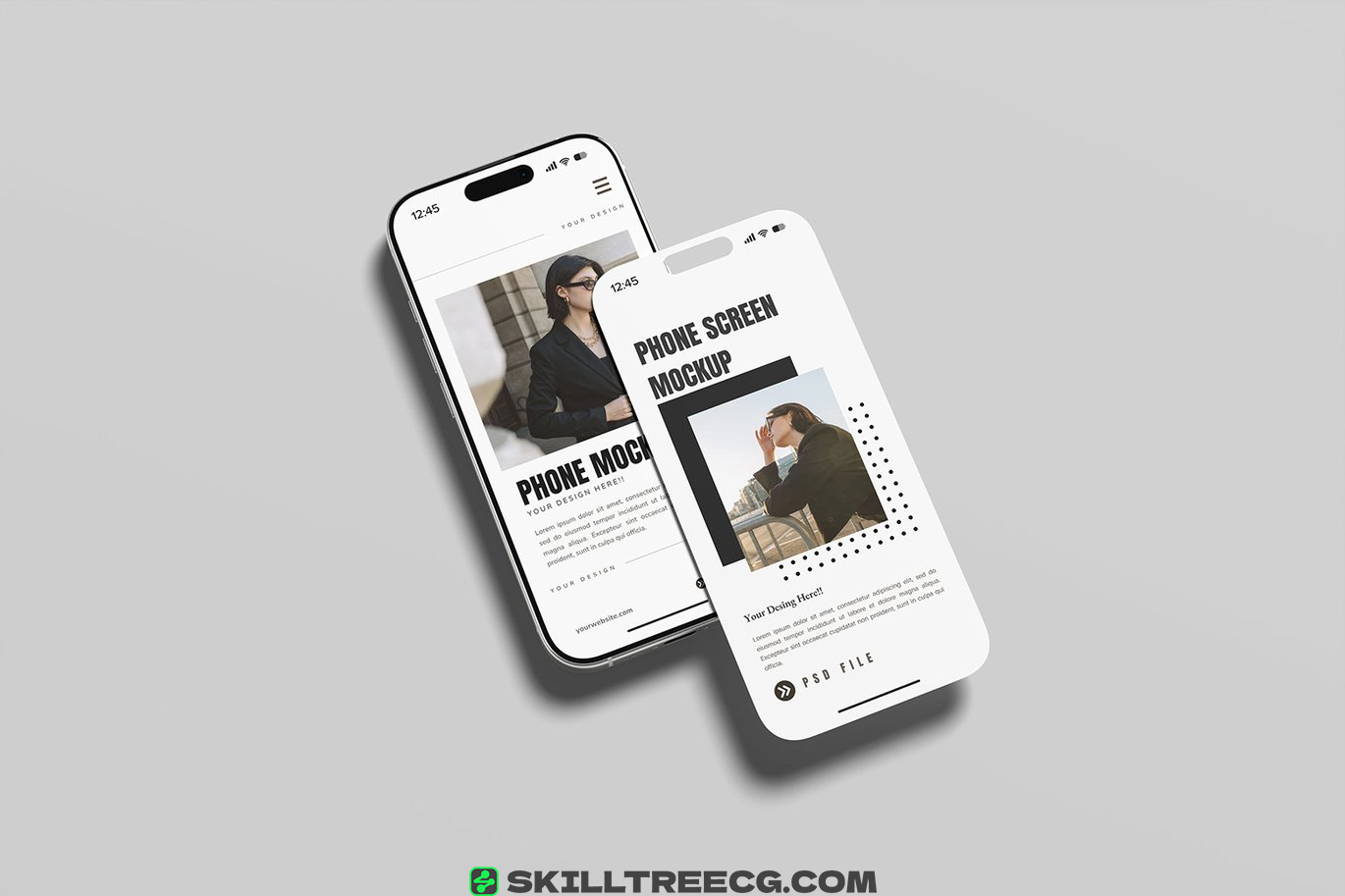 图片[2]-Phone Screen Mockup（432137）-技能树